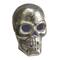 LED Lighted Metallic Halloween Day of the Dead Skull